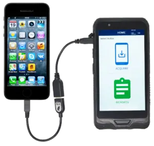 DATAPILOT Acquiring evidence data from cell phone