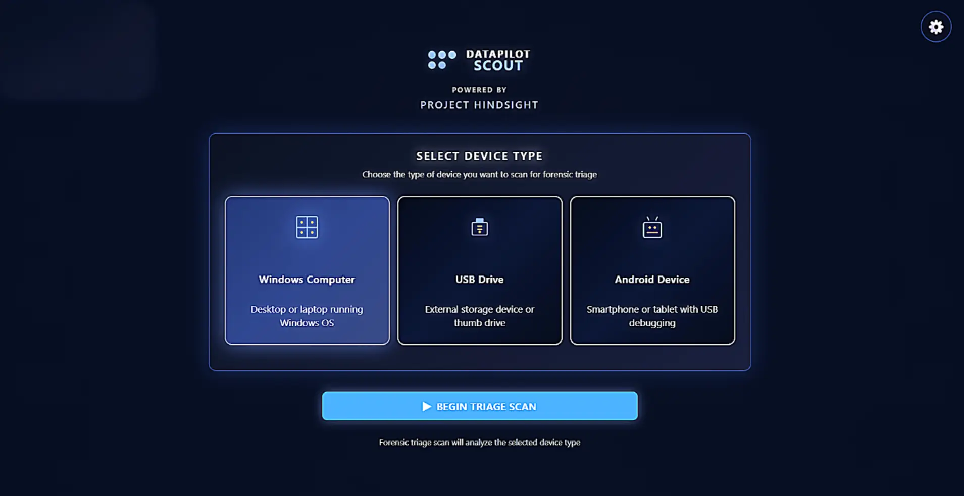 Triage Digital Devices