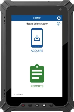 Forensic device to acquire evidence data from cell phones, tablets, gaming systems and more.
